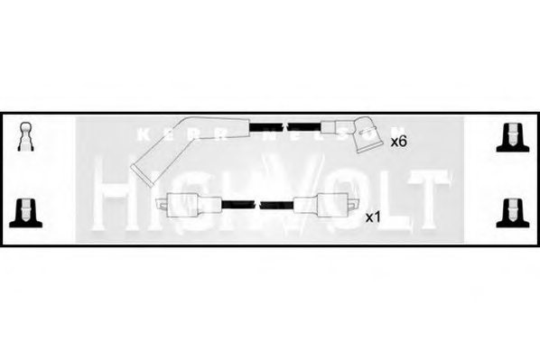 STANDARD OEF575 Ignition Cable Kit